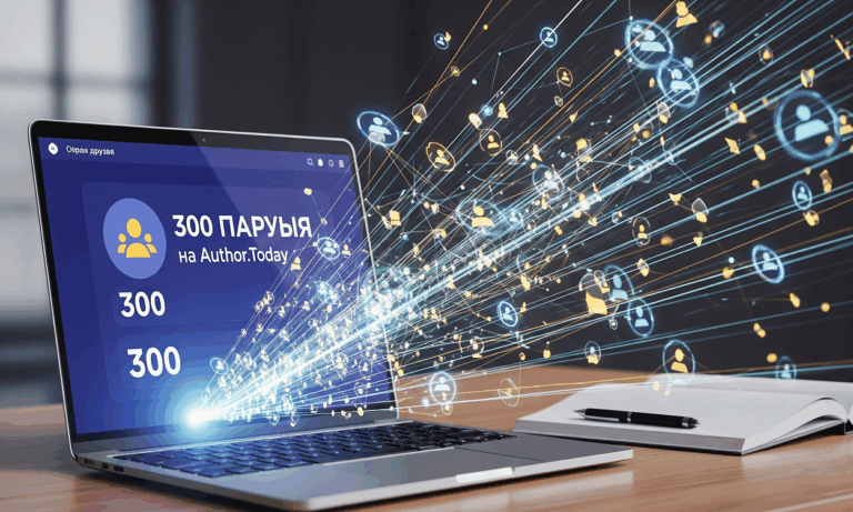 Как набрать 300 друзей на Author today в 2025г