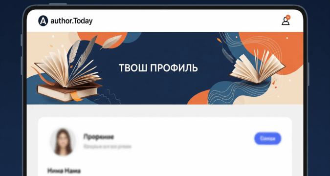 Author today: нужна ли шапка на главной странице?