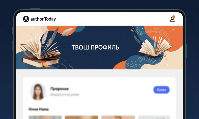 Author today: нужна ли шапка на главной странице?